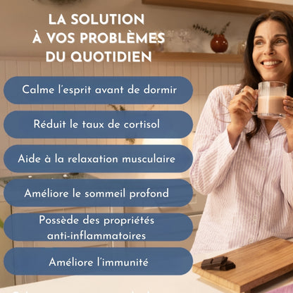 La boisson du soir qui calme l’esprit et améliore le sommeil