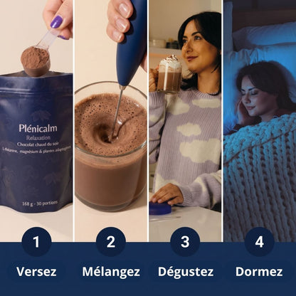 Le chocolat du soir au magnésium