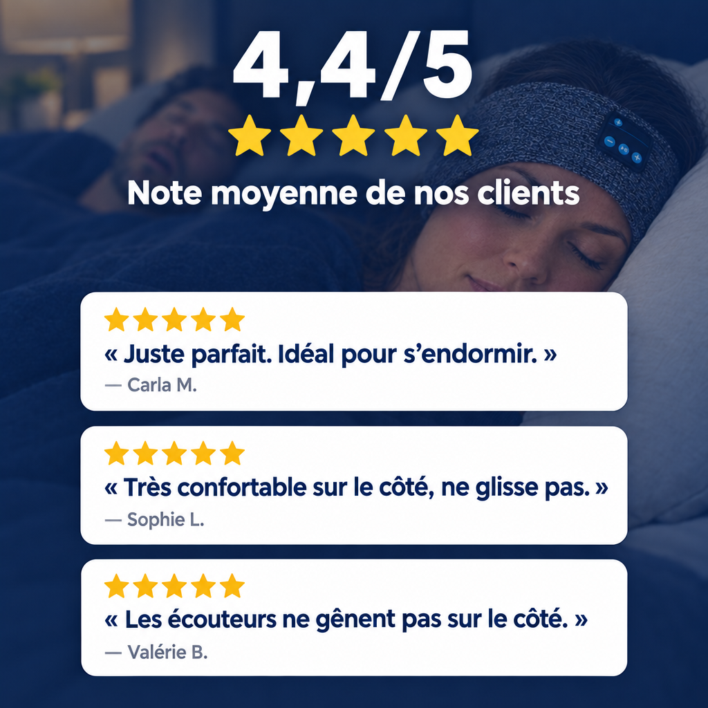 Avis clients : note moyenne 4,4 sur 5